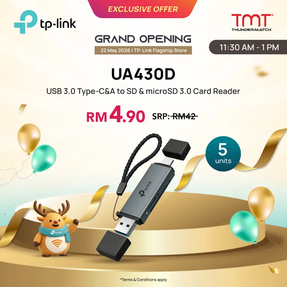TMT TP-Link Flagship Store Opening: 90% Off | May 2026 page 3