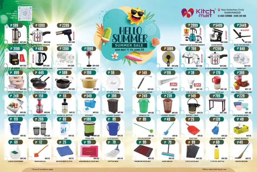 Kitch Mart Kanhangad Back to School Sale page 2
