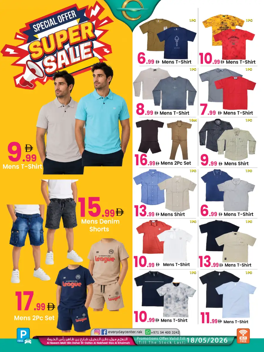 Everyday Center RAK Super Sale: Fashion Deals page 1