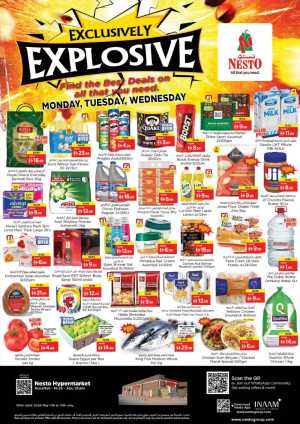 Nesto Musaffah | Explosive Deals - Up to 65% Off | May 2026 flyer cover