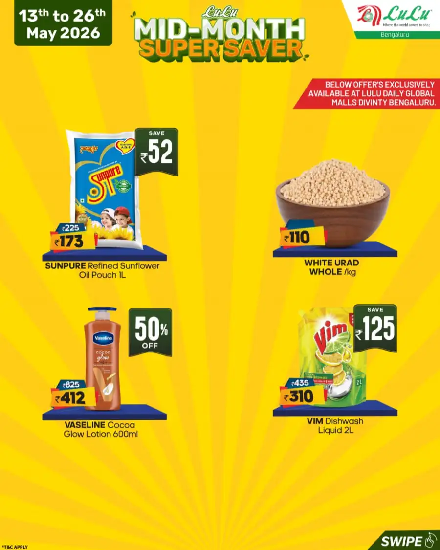 LuLu Bengaluru Mid-Month Super Saver page 12