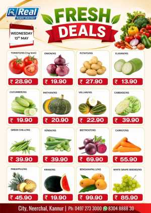 Fresh deals flyer cover