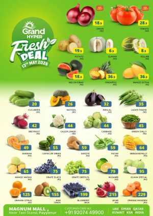 Fresh deals flyer cover