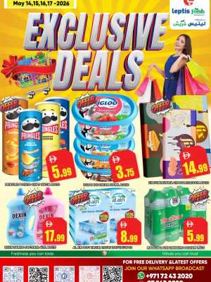 Leptis Fresh Exclusive Deals Up to 40% | May 2026 flyer cover