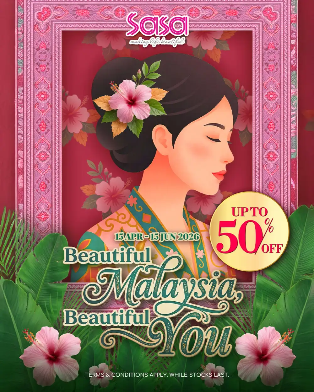 SaSa 50% Off Beautiful Malaysia Sale | May 2026 page 1