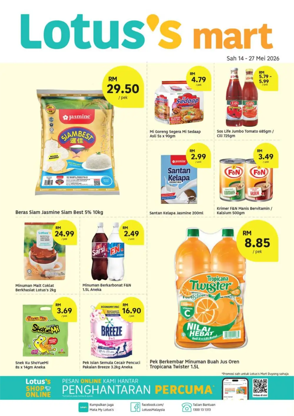 Lotus's Mart Duyong Grocery Deals | May 2026 page 1