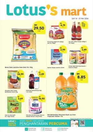 Lotus's Mart Duyong Grocery Deals | May 2026 flyer cover