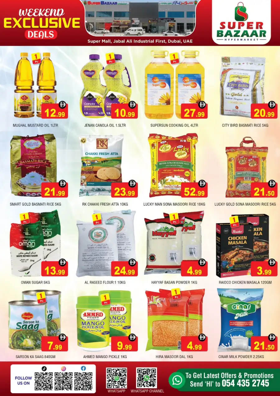 Super Bazaar Dubai Weekend Exclusive Deals page 3