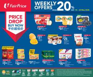 FairPrice Weekly Offers: 20% Off | May 2026 flyer cover