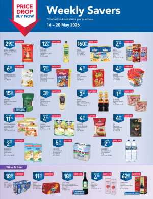 FairPrice Weekly Savers: 42% Off | May 2026 flyer cover