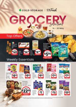 Cold Storage Save Up to 45% on Groceries | May 2026 flyer cover