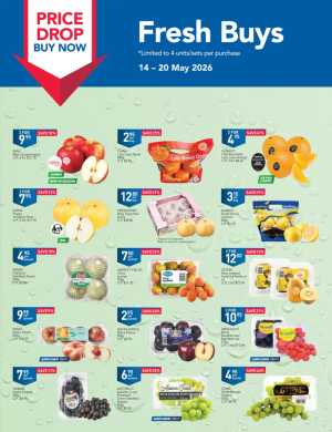 FairPrice Fresh Buys Save Up to 44% | May 2026 flyer cover