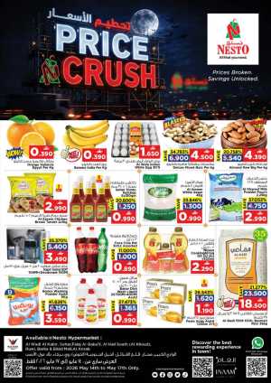 Nesto Price Crush Offers 55% Off | May 2026 flyer cover