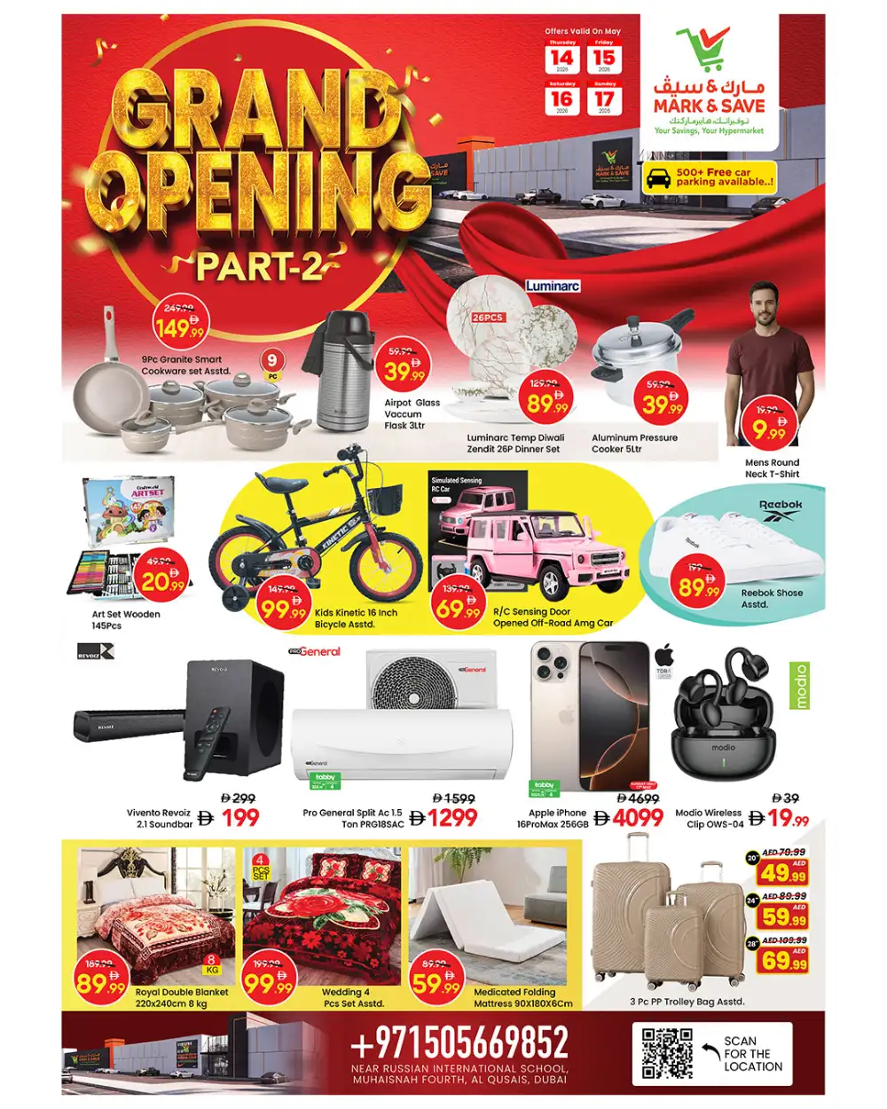 Mark & Save Muhaisnah Grand Opening Sale 50% Off | May 2026 page 11