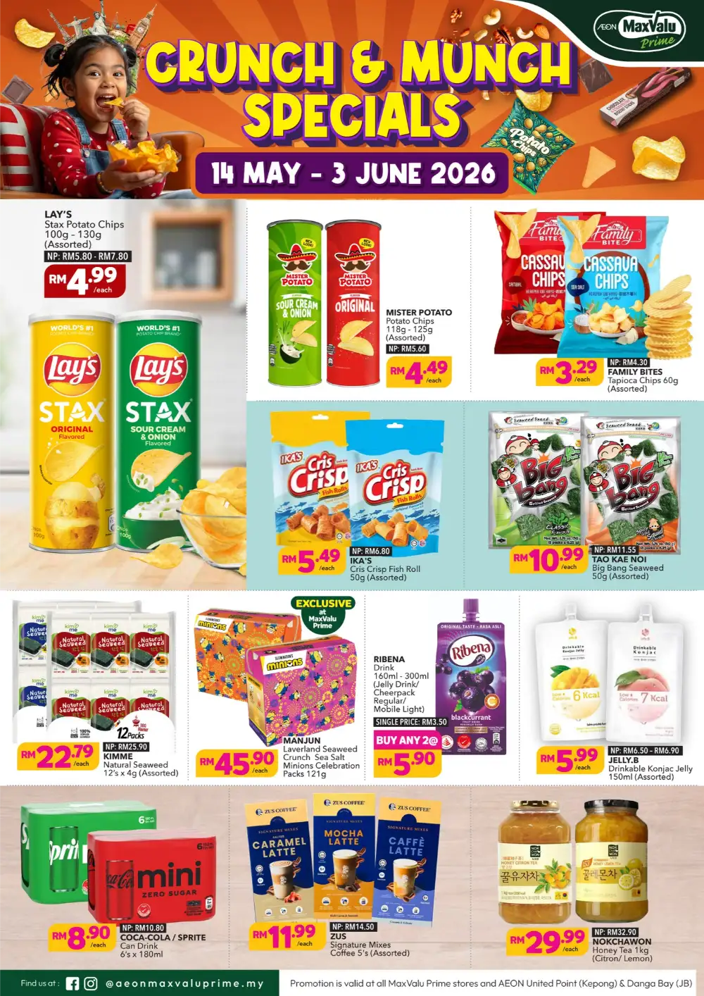 AEON MaxValu Crunch & Munch Sale 30% Off | May 2026 page 2