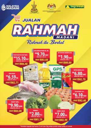 Segi Fresh Jualan Rahmah Sale 30% OFF | May 2026 flyer cover