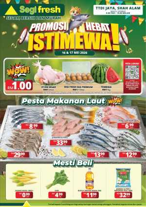 Segi Fresh RM1 Member Deals | May 2026 flyer cover