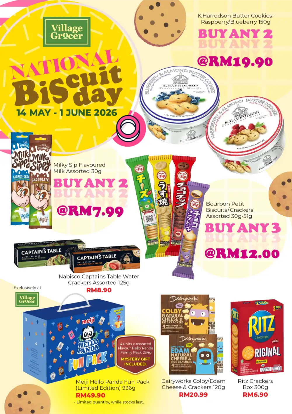 Village Grocer Biscuit Day Sale | May 2026 page 1