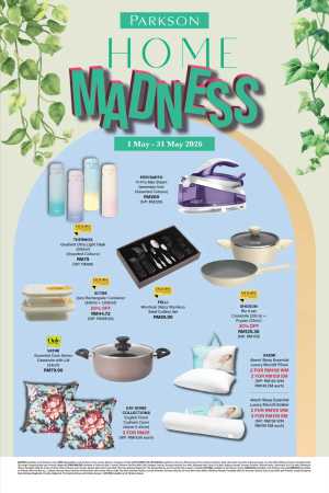 Parkson Home Madness Sale 30% OFF | May 2026 flyer cover