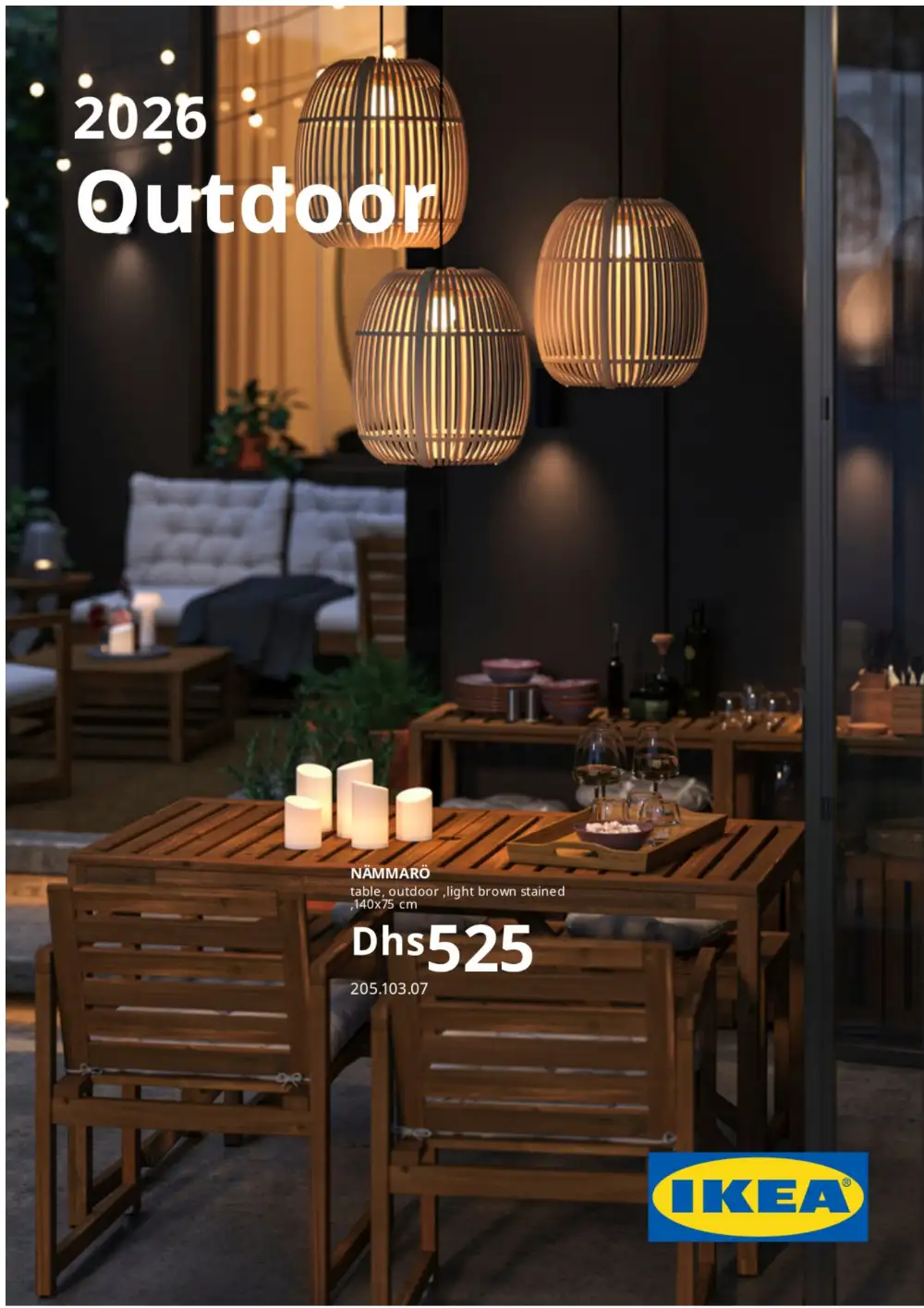 IKEA Outdoor Sale - Patio Sets from Dhs 125 | 2026 page 1