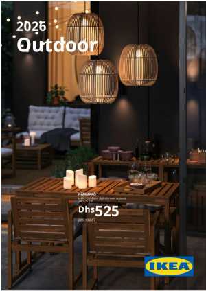IKEA Outdoor Sale - Patio Sets from Dhs 125 | 2026 flyer cover