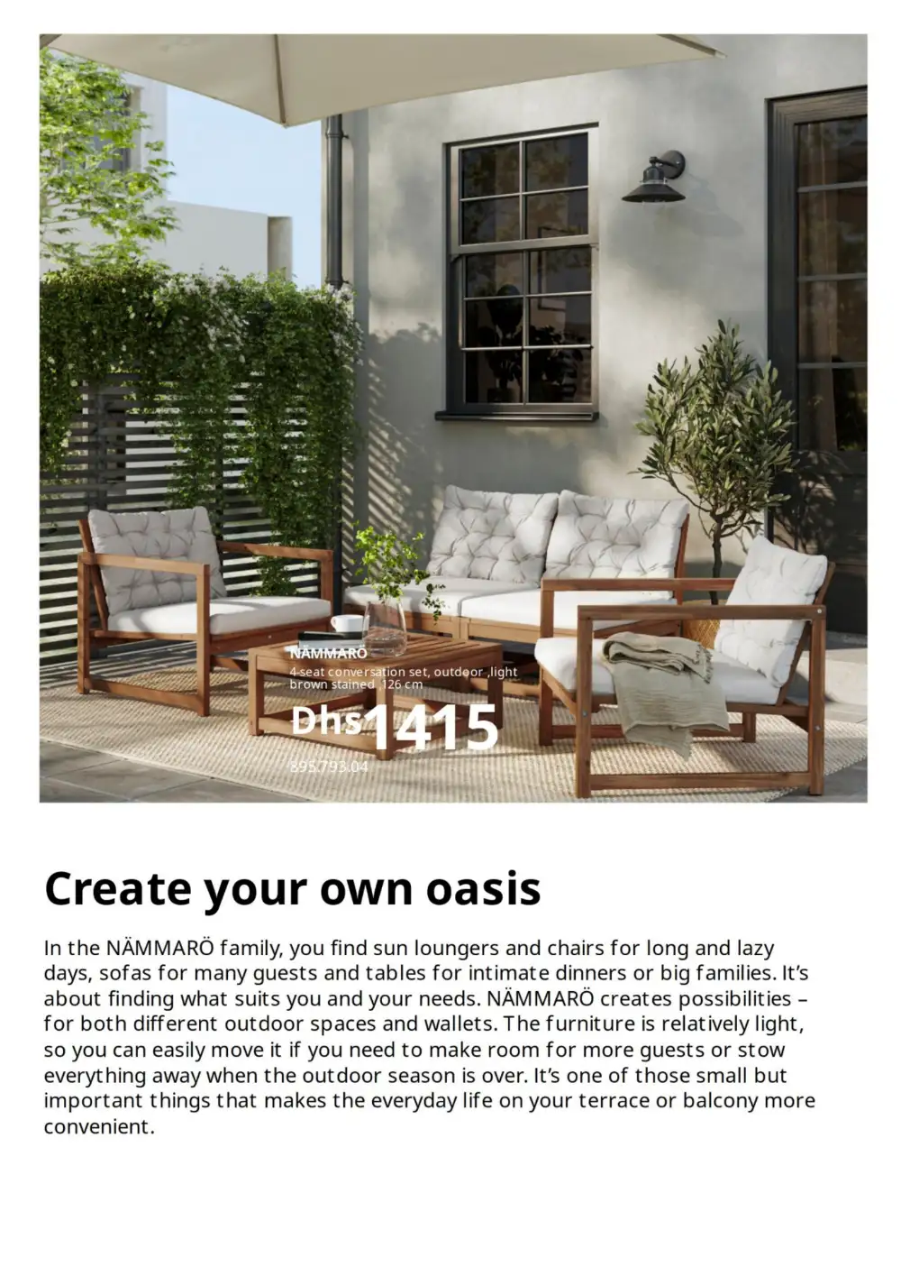 IKEA Outdoor Sale - Patio Sets from Dhs 125 | 2026 page 6