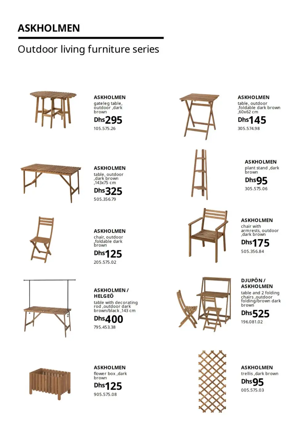 IKEA Outdoor Sale - Patio Sets from Dhs 125 | 2026 page 17