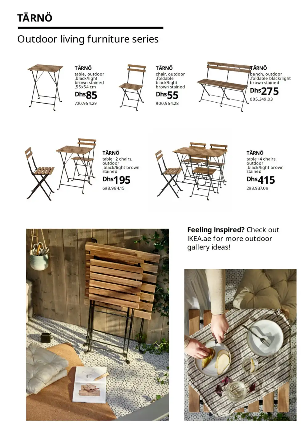 IKEA Outdoor Sale - Patio Sets from Dhs 125 | 2026 page 31