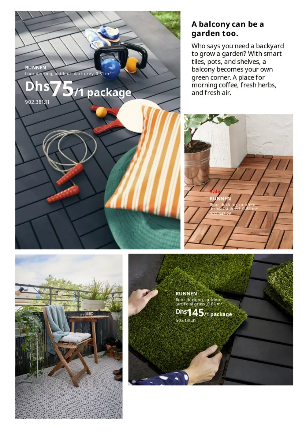 IKEA Outdoor Sale - Patio Sets from Dhs 125 | 2026 page 40