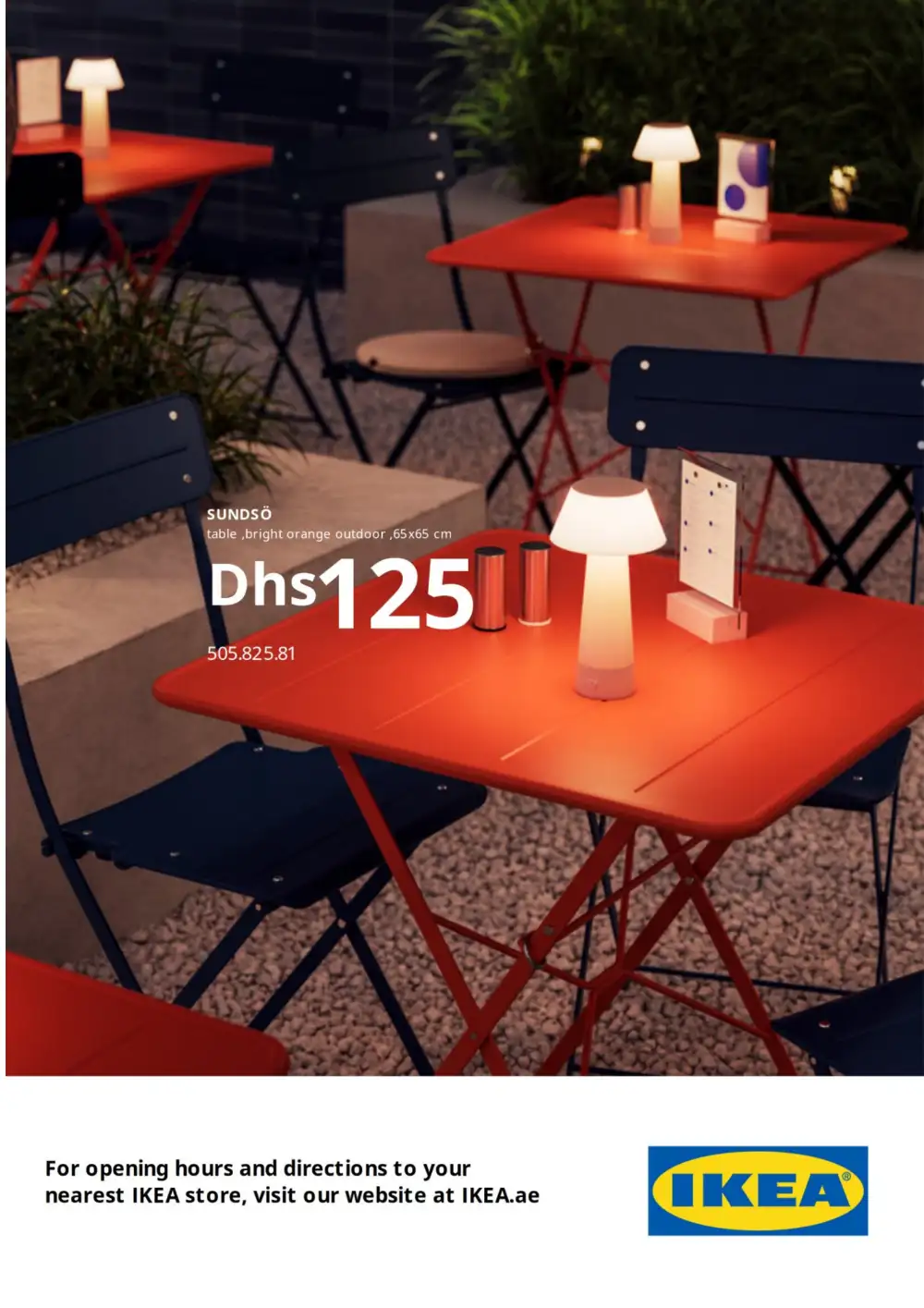 IKEA Outdoor Sale - Patio Sets from Dhs 125 | 2026 page 44