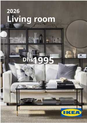 IKEA Living Room Offers 2026 | Up to 34% Off | 2026 Sale flyer cover