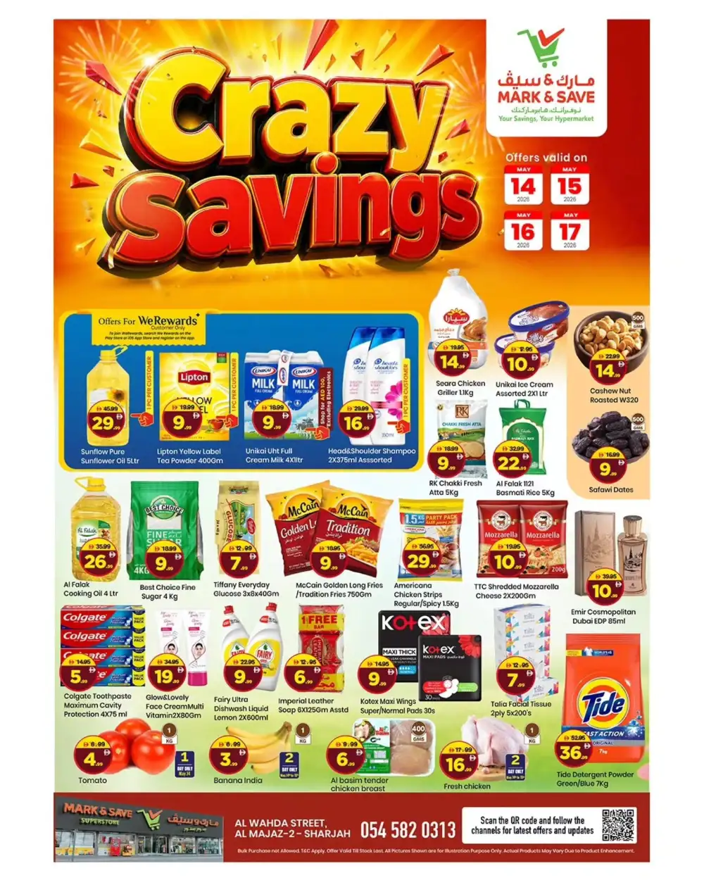 Mark & Save Al Wahda Crazy Savings Offers | May 2026 page 1