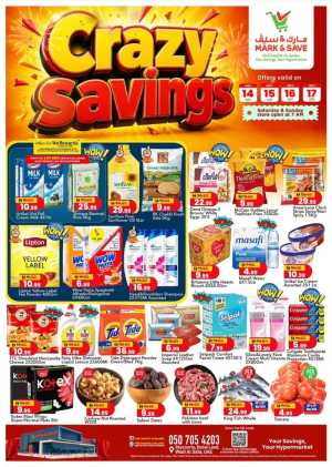 Mark & Save Crazy Savings 70% Off | May 2026 flyer cover
