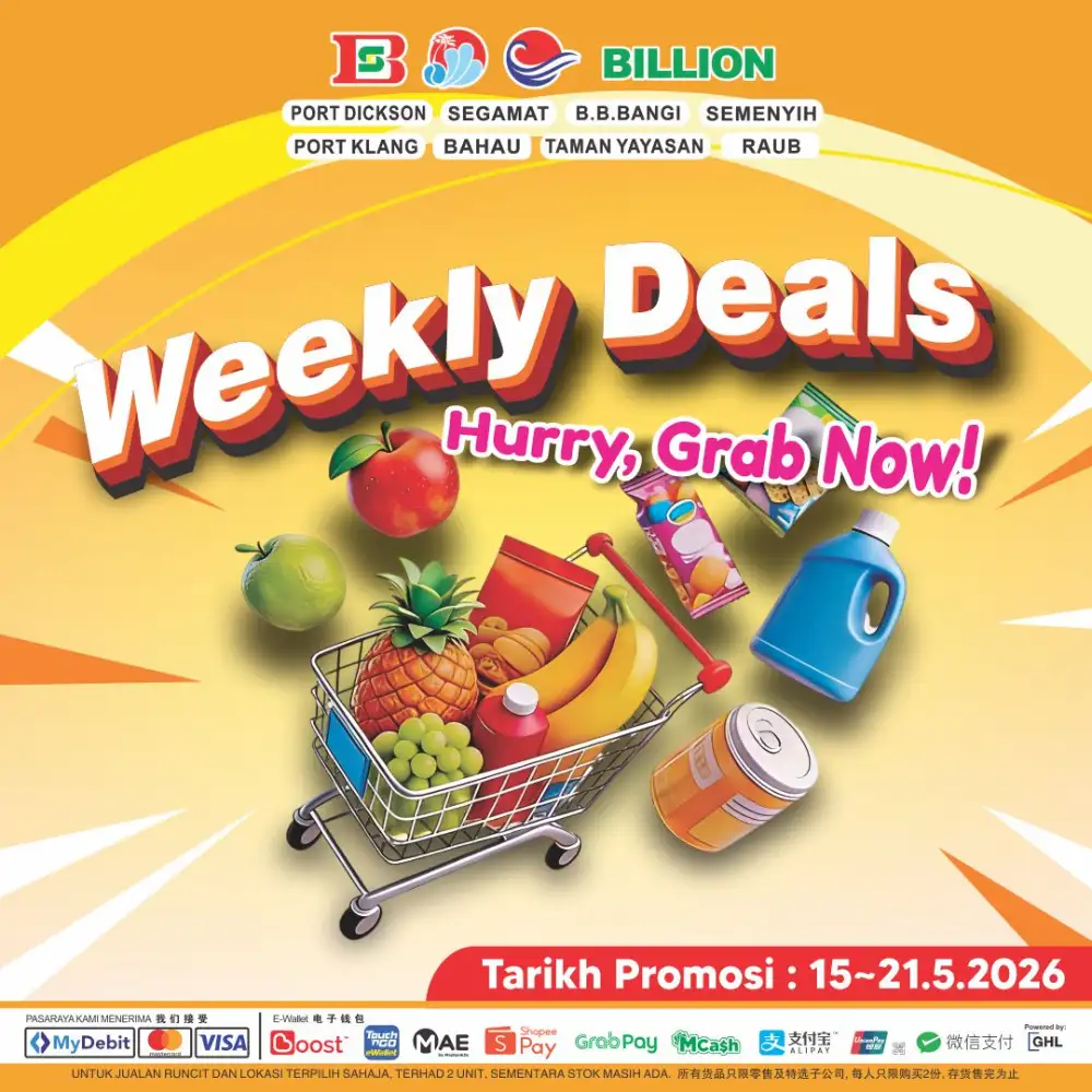 Billion Weekly Deals Grocery Sale | May 2026 page 1