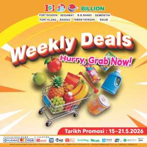 Billion Weekly Deals Grocery Sale | May 2026 flyer cover