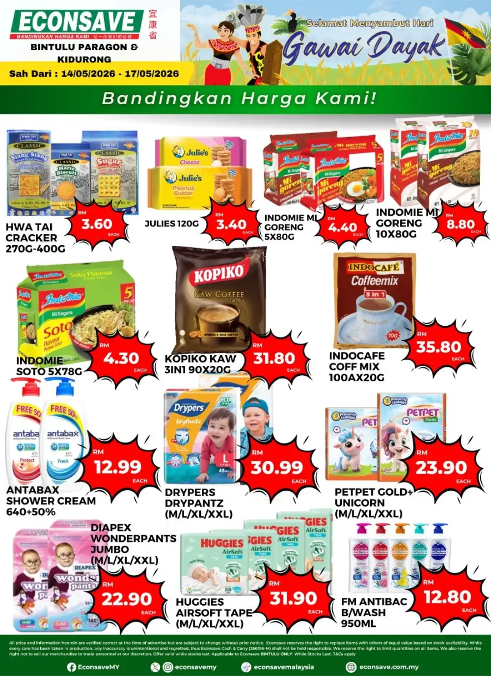 Econsave Gawai Dayak Special Deals | May 2026 page 1