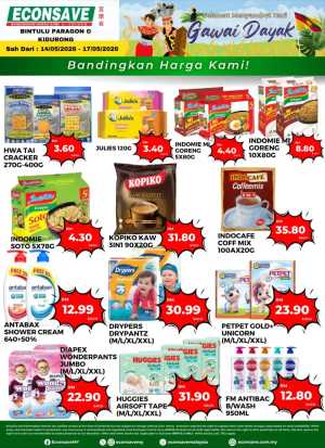Econsave Gawai Dayak Special Deals | May 2026 flyer cover