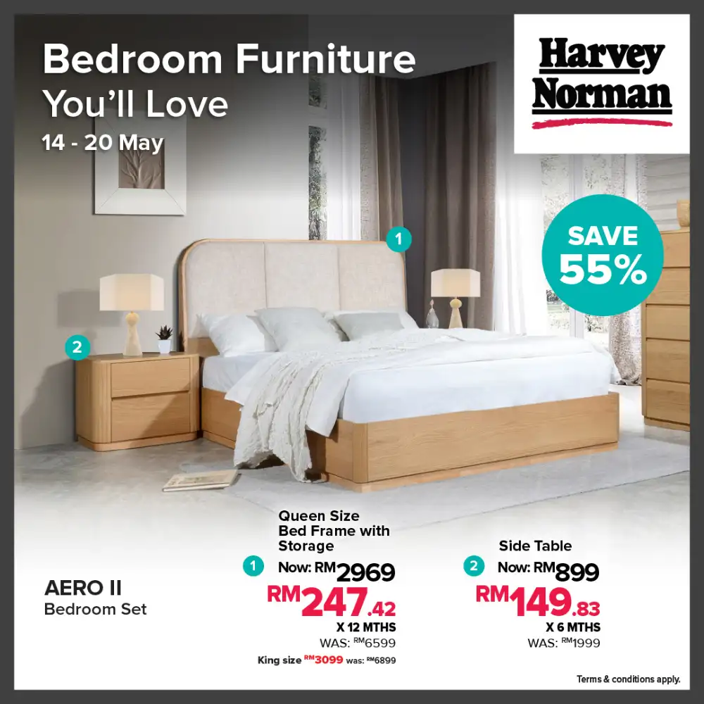 Harvey Norman Bedroom Furniture 65% Off | May 2026 page 2