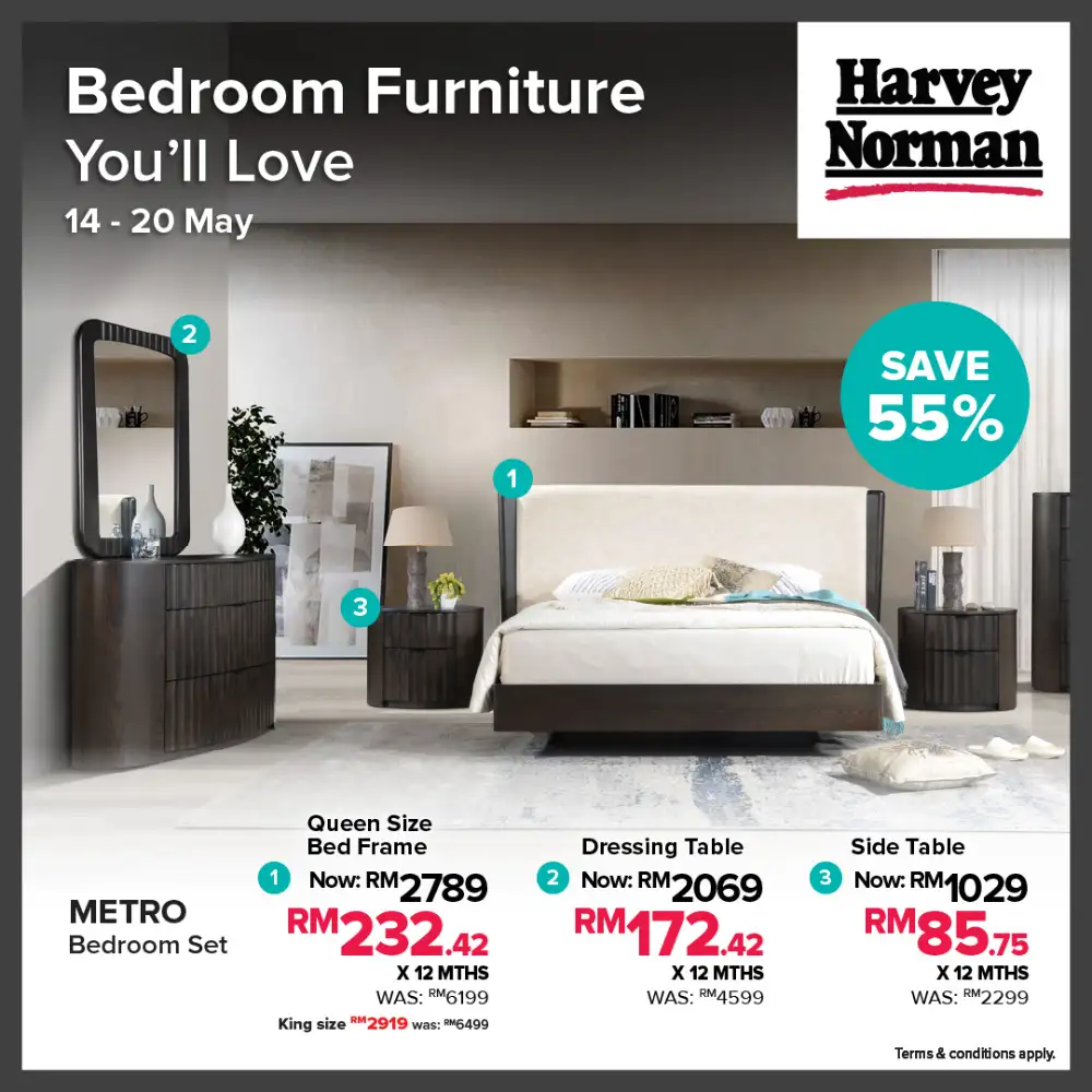 Harvey Norman Bedroom Furniture 65% Off | May 2026 page 3