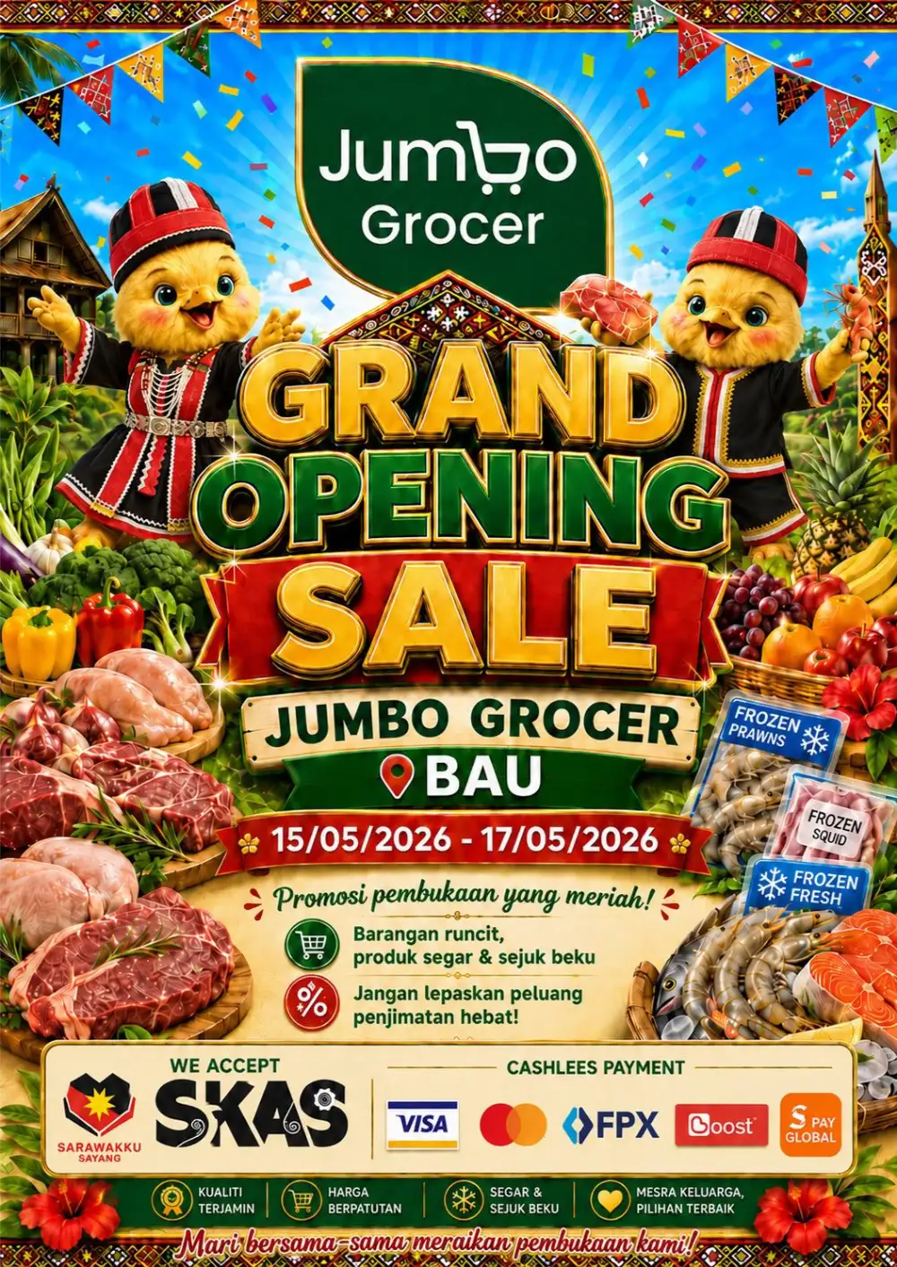 Jumbo Grocer Grand Opening Sale | May 2026 page 1