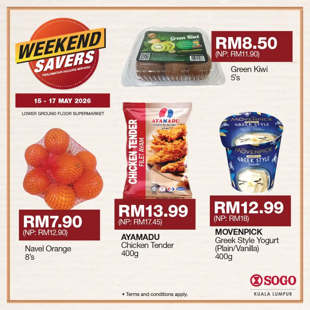 SOGO Weekend Savers Supermarket Deals | May 2026 page 3