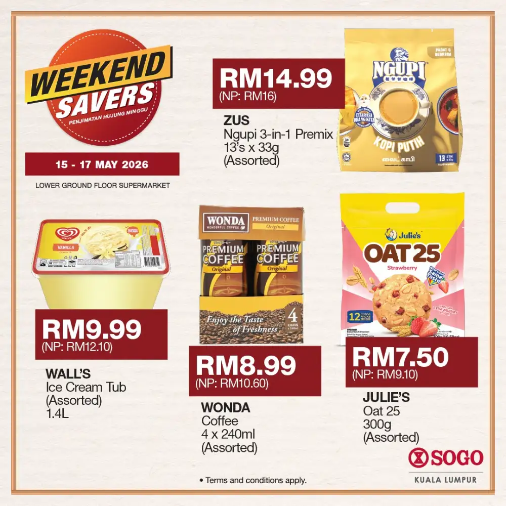 SOGO Weekend Savers Supermarket Deals | May 2026 page 5