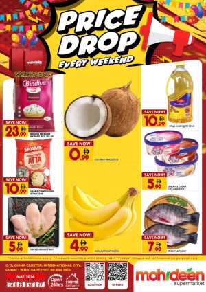 Mohideen Weekend Price Drop | May 2026 flyer cover