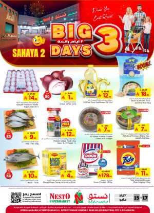 Nesto Sanaya 2 Big 3 Days Deals | May 2026 flyer cover