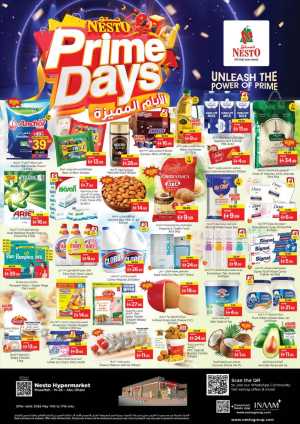 Nesto Prime Days | Save 50% Off | May 2026 flyer cover