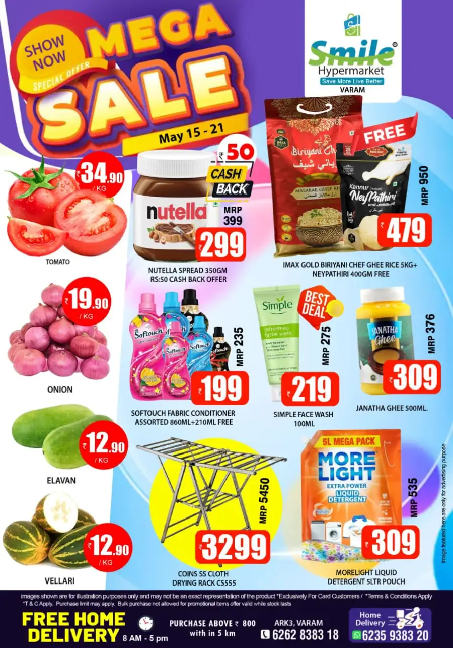 Smile Varam: Mega Sale Offers May 15-21 page 1