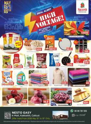 Nesto K-Mall High Voltage 55% Off | May 2026 flyer cover