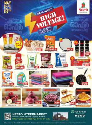Nesto Kannur High Voltage Deals - 55% OFF Sale | May 2026 flyer cover