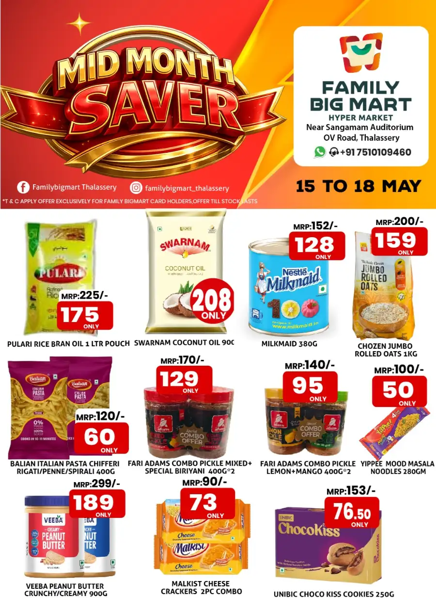 Family Big Mart Thalassery Mid Month Saver Sale page 2
