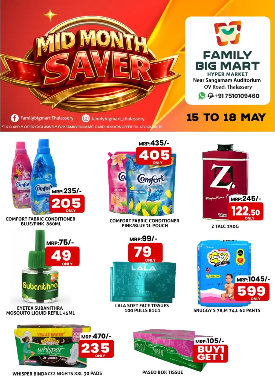 Family Big Mart Thalassery Mid Month Saver Sale page 5